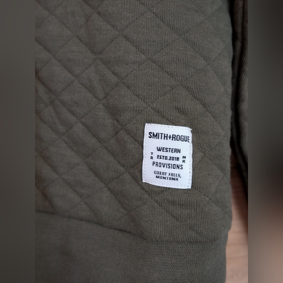 Smith + Rogue Quilted Crew Sweater - Picture 2 of 4